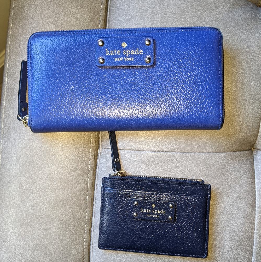 Kate Spade wallet and card holder